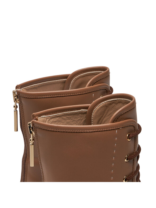 Max Mara Polokozačky Max Mara Urbancombact 24247960316 Hnědá