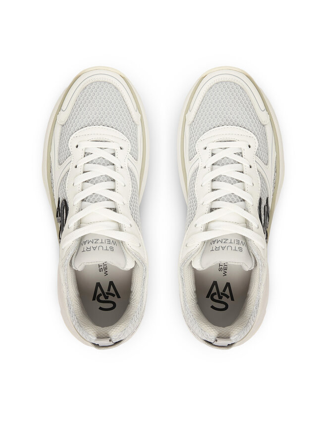 Stuart Weitzman Снікерcи Stuart Weitzman Trainer SH318 Білий