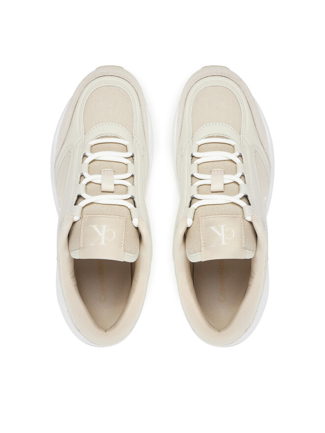 Calvin Klein Jeans Sneakers Calvin Klein Jeans Retro Tennis Mg Mix YW0YW01743 Beige