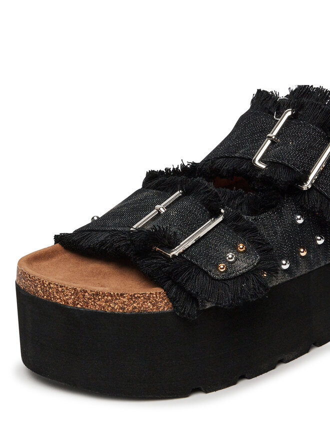 DeeZee Papucs DeeZee LB-P1748 Fekete