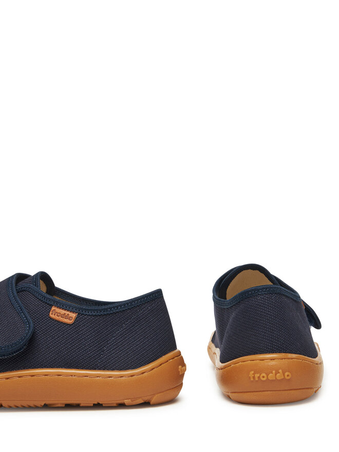 Froddo Hausschuhe Froddo Barefoot Slippers G1700421 S Dunkelblau