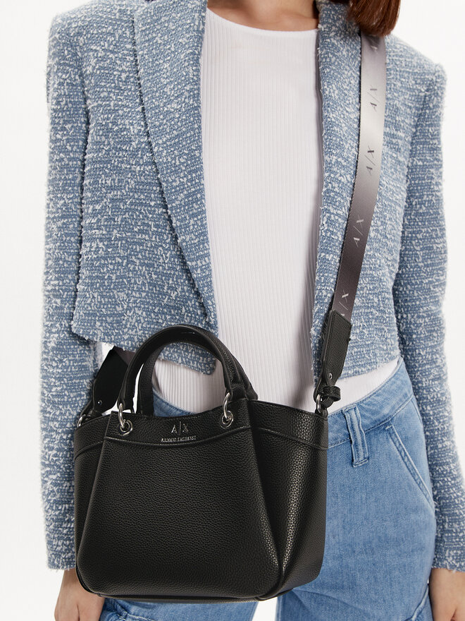 Armani Exchange Ročna torba Armani Exchange 942927 CC783 00020 Črna