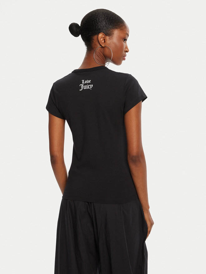 Juicy Couture Juicy Couture Camiseta JCNCT225458 Negro Regular Fit