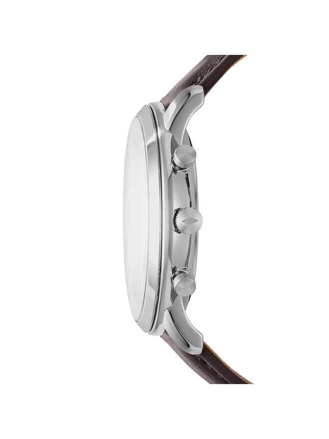 Fossil Ρολόι Fossil Neutra Chrono FS5380 Καφέ