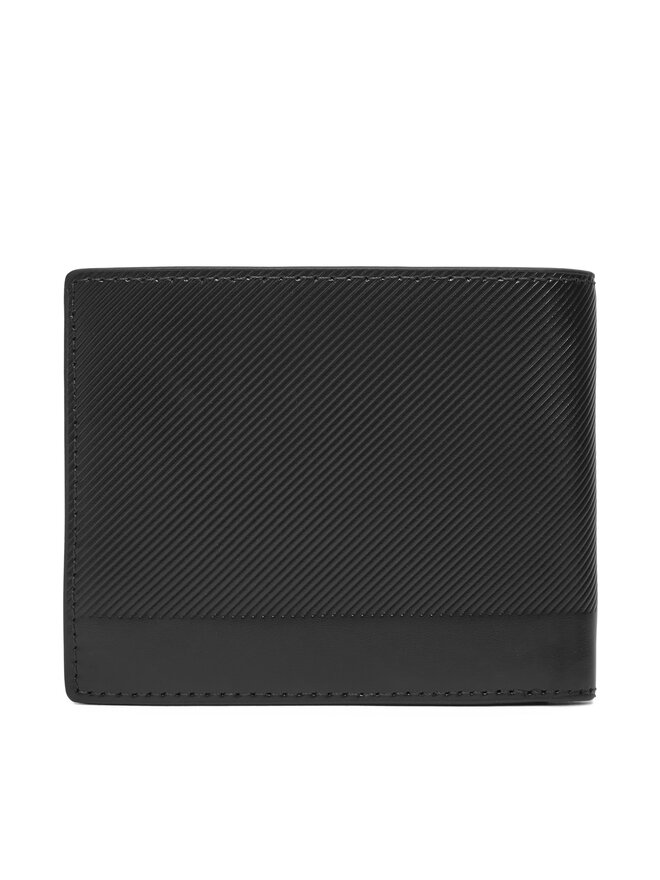 Tommy Hilfiger Μεγάλο Πορτοφόλι Ανδρικό Tommy Hilfiger Th Foundation Extra Cc And Coin AM0AM13509 Μαύρο