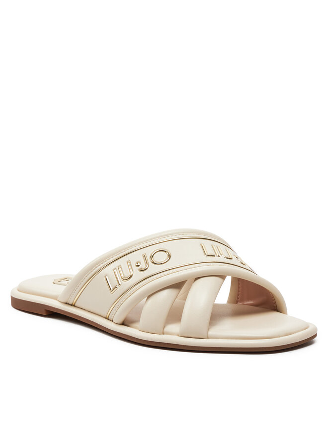 Liu Jo Ciabatte Liu Jo SA4069 EX014 Écru