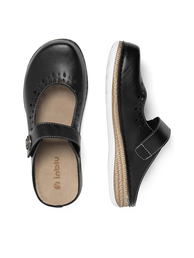 Inblu Pantoletten Inblu MK050100 Schwarz