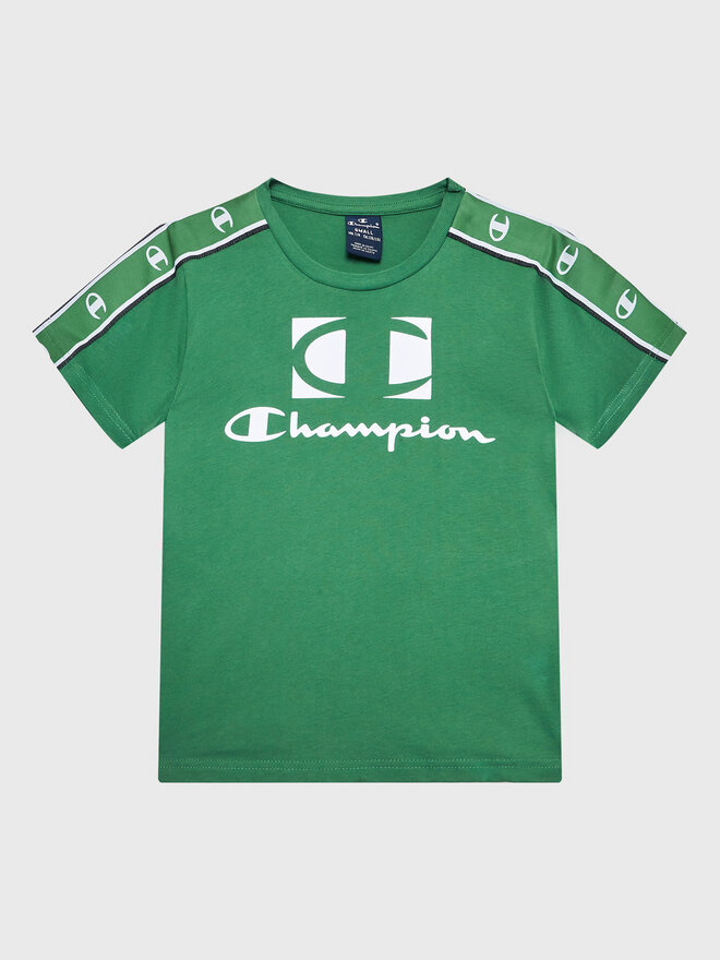Champion Champion Marškinėliai 306326 Žalia Regular Fit