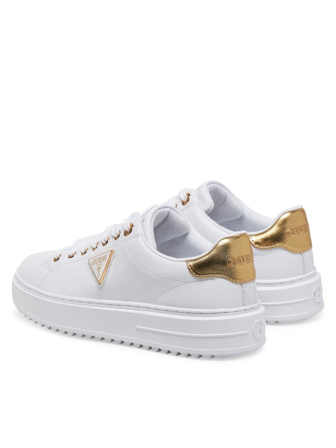 Guess Sneakersy Guess FLJD12 LEA12 Biały