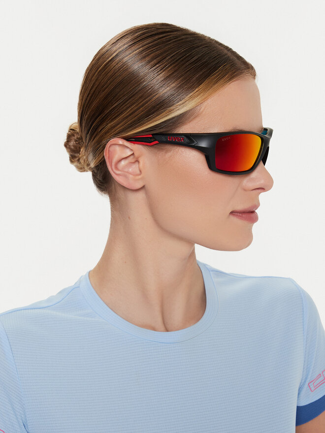 Uvex Okulary przeciwsłoneczne Uvex Sportstyle 232 P 5330022330 Czarny