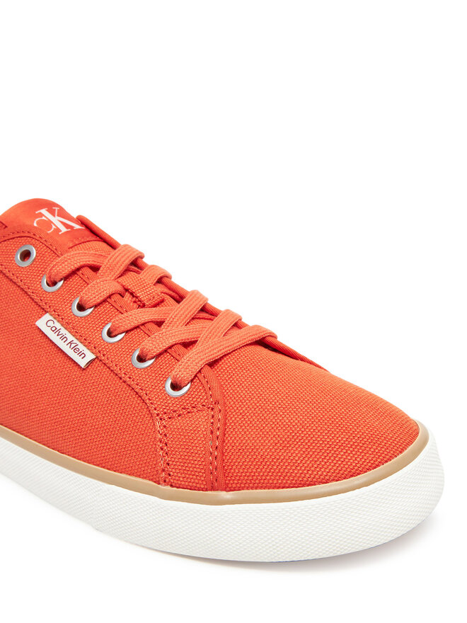 Calvin Klein Jeans Кросівки Calvin Klein Jeans Ess Vulc Low Mg Cv YM0YM01301 Оранжевий