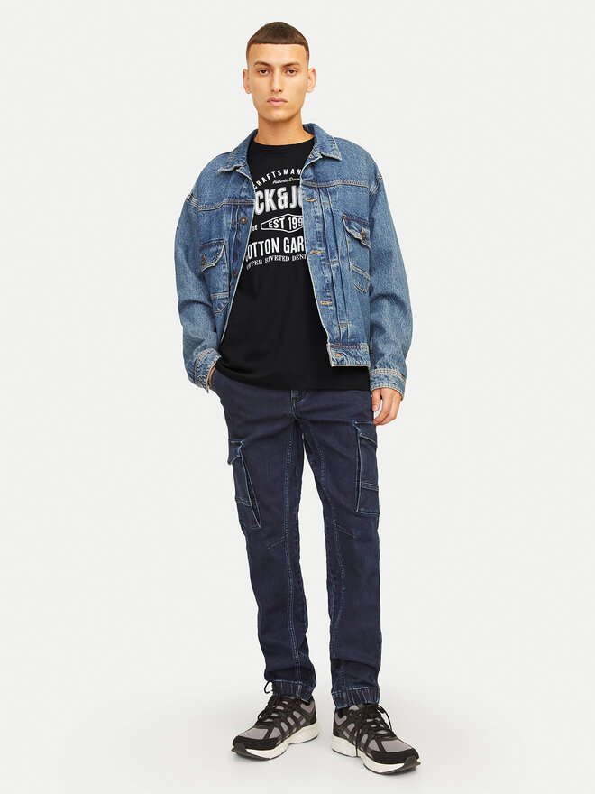 Jack&Jones Jack&Jones Camiseta Jeans 12256779 Negro Standard Fit