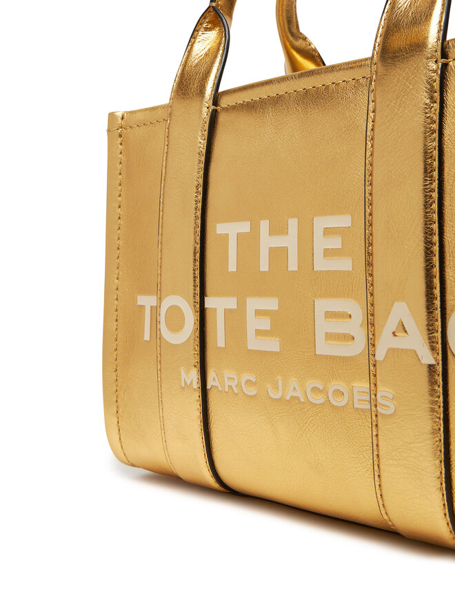 Marc Jacobs Torebka Marc Jacobs The Metallic Small Tote Bag 2F3HTT004H01 Złoty