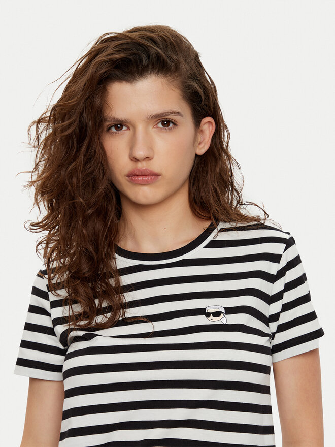 KARL LAGERFELD KARL LAGERFELD T-Shirt A1W17099 Μαύρο Regular Fit