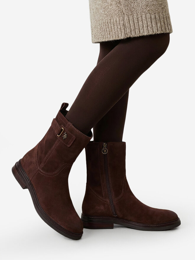 U.S. Polo Assn. Stiefeletten U.S. Polo Assn. CEO-CORINA001W/ELT1 Braun