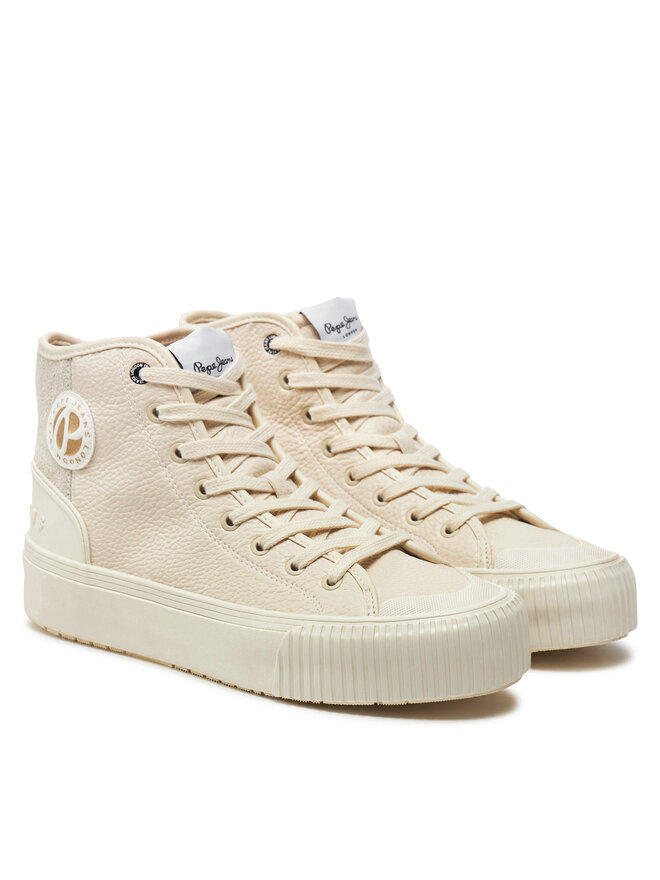 Pepe Jeans Кецове Pepe Jeans PLS31576 Екрю