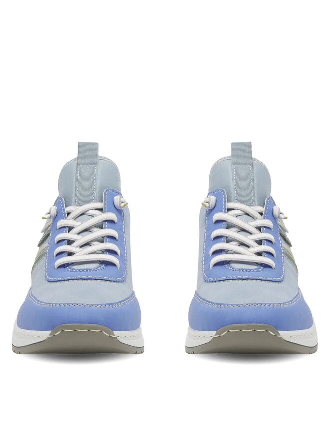 Rieker Sneakersy Rieker N4381-10 Modrá