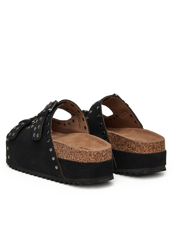 DeeZee Pantoletten DeeZee LB-P1685 Schwarz