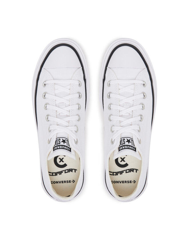 Converse Teniși Converse Chuck Taylor All Star Lift Double Stack Platform A15491C Alb