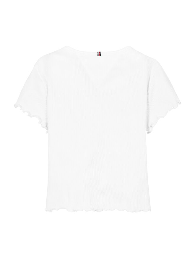 Tommy Hilfiger Tommy Hilfiger Marškinėliai Essential KG0KG08590 Balta Regular Fit