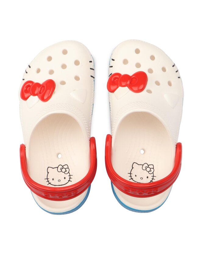 Crocs Şlapi Crocs Hello Kitty Iam Classic Clog T 209469 Alb