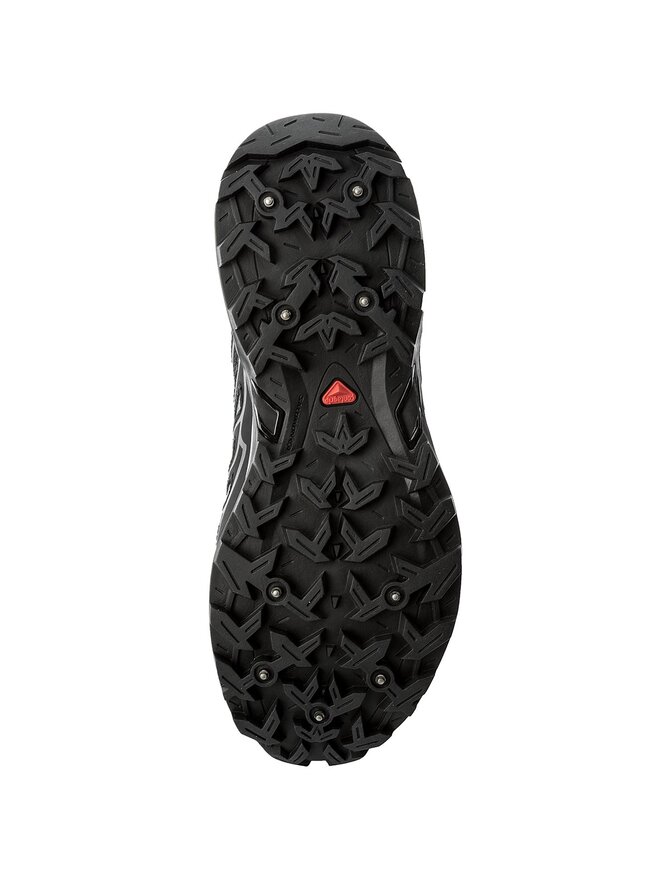 Chaussures de trekking Salomon X Ultra Mid 2 Spikes Gtx GORE TEX 377821 20 V0 Noir chaussures