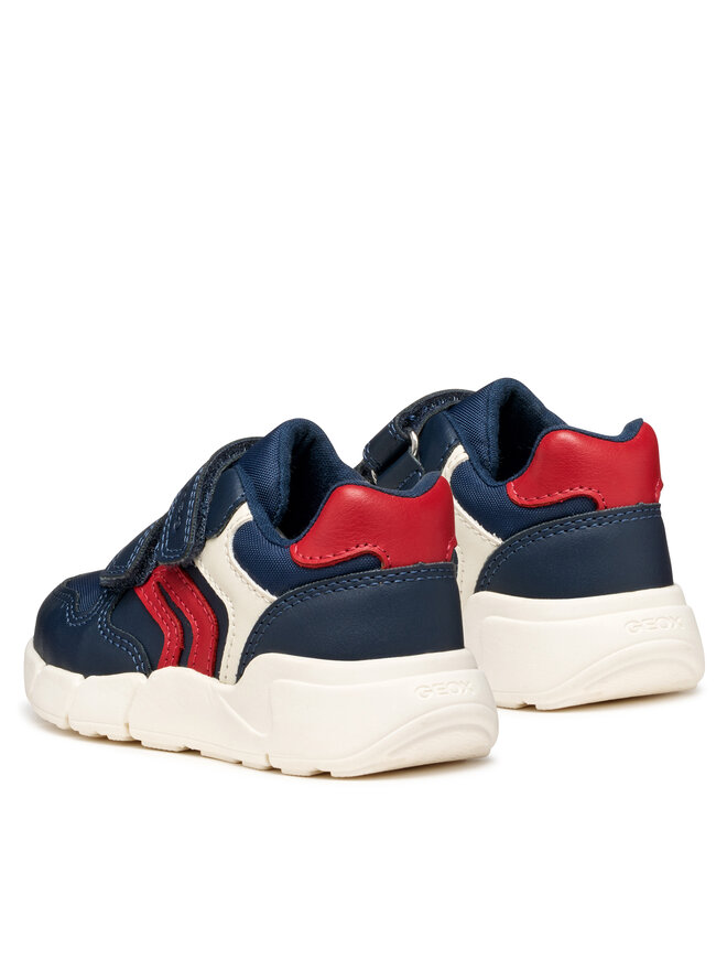 Geox Sneakersy Geox B Flexyper Mini B566GD 054FU C0735 M Tmavomodrá