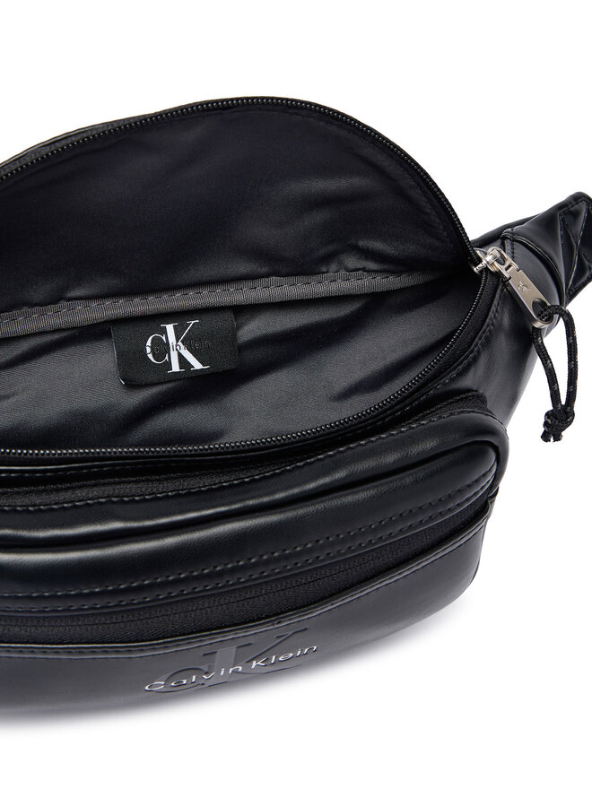 Calvin Klein Gürteltasche﻿ Calvin Klein Bold Logo Webbing LV04D3419G Schwarz