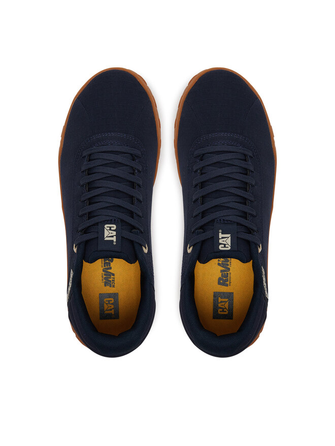 CATerpillar Zapatillas CATerpillar Hex Canvas P726264 Azul marino