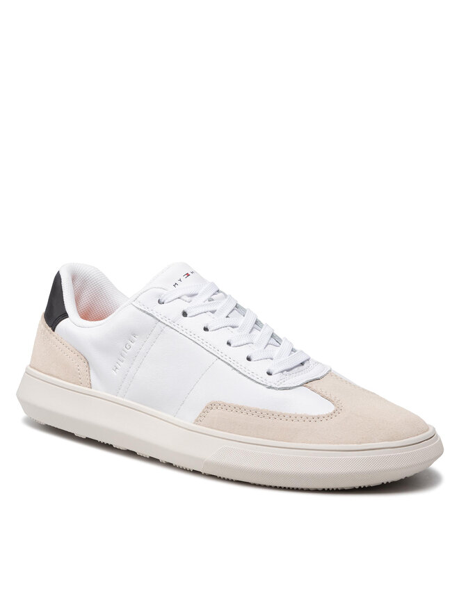 Tommy Hilfiger Superge Tommy Hilfiger Essential Premium Cupsole Lea FM0FM04111 Bela