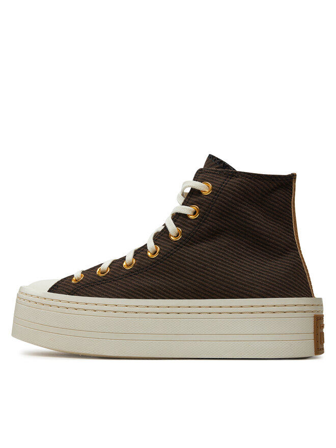 Converse Scarpe da ginnastica Converse Chuck Taylor All Star Modern Lift Platform Corduroy A07203C Marrone
