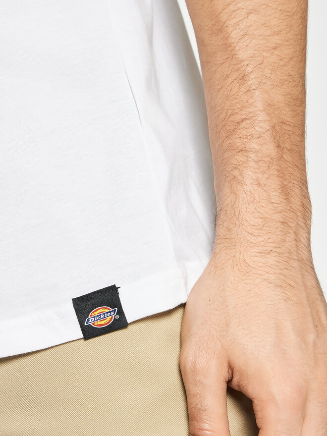 Dickies Dickies 3 db póló Tsht Pk DK621091WHX Fehér Regular Fit