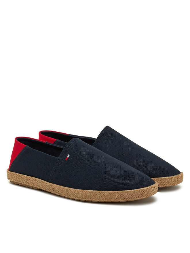Tommy Hilfiger Espadrilles Tommy Hilfiger FM0FM05353 Tumši zils
