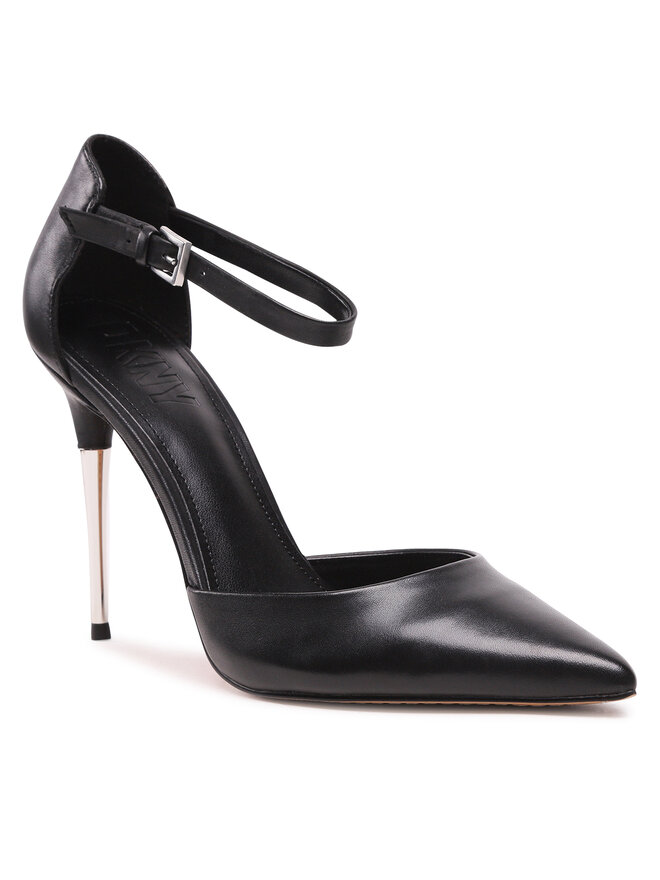 DKNY Pantofi cu toc subțire DKNY K1361246 Negru