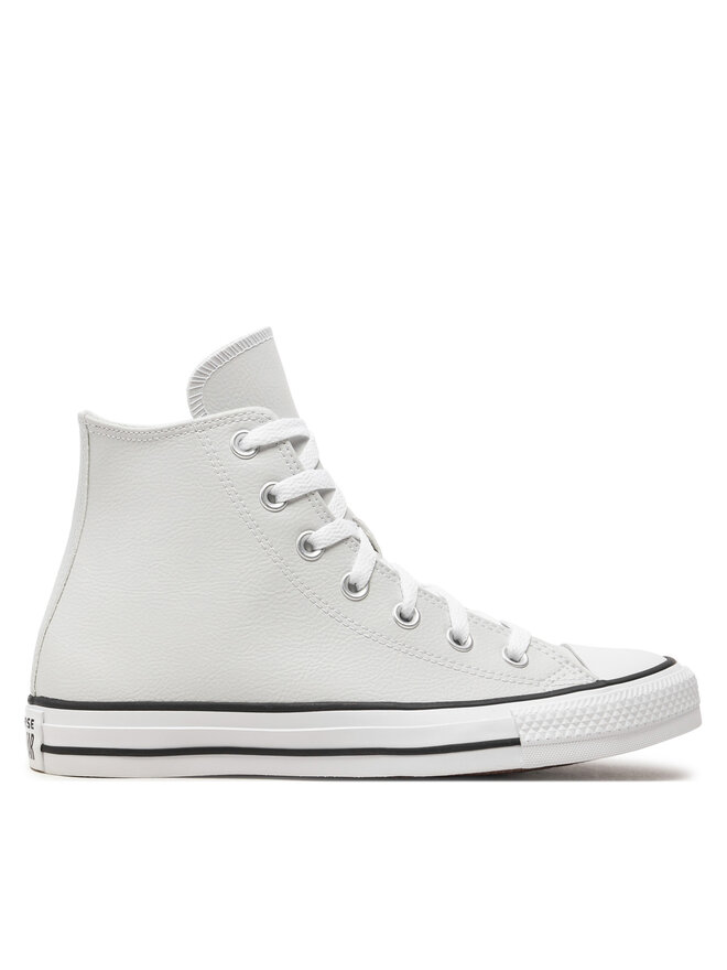 White faux leather converse hot sale