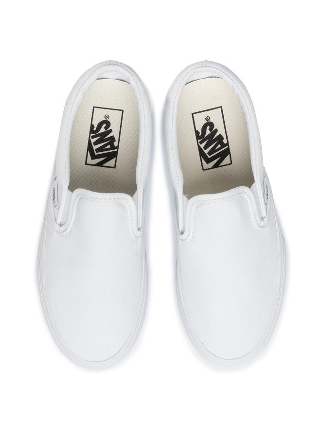 Vans Гуменки Vans Classic Slip-On P VN0A3JEZW001 Бял
