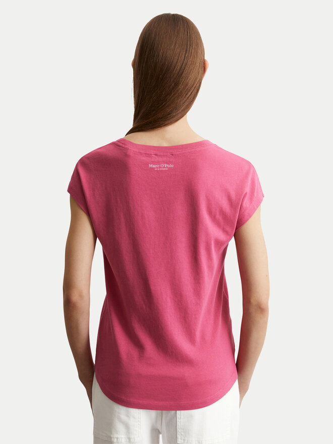 Marc O'Polo Marc O'Polo Marškinėliai 516 2100 50073 Rožinė Regular Fit