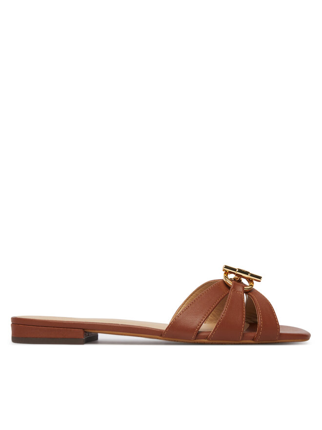 LAUREN RALPH LAUREN Pantoletten LAUREN RALPH LAUREN Blaike 802982875001 Braun