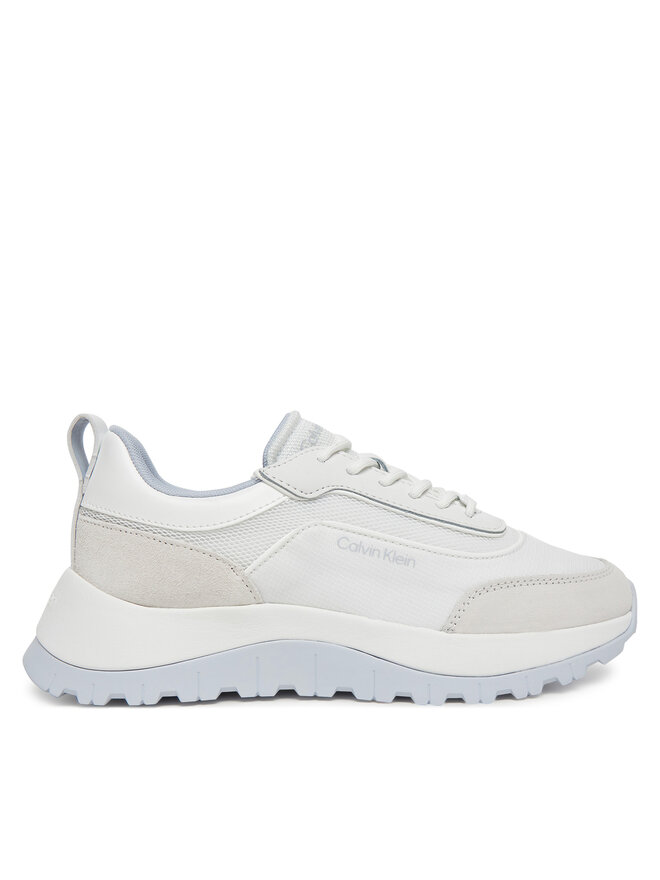 Calvin Klein Sneakers Calvin Klein Runner Lace Up Mesh Mix HW0HW02487 Alb