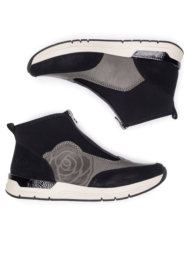 Rieker Halbschuhe Rieker 58956-00 Grau