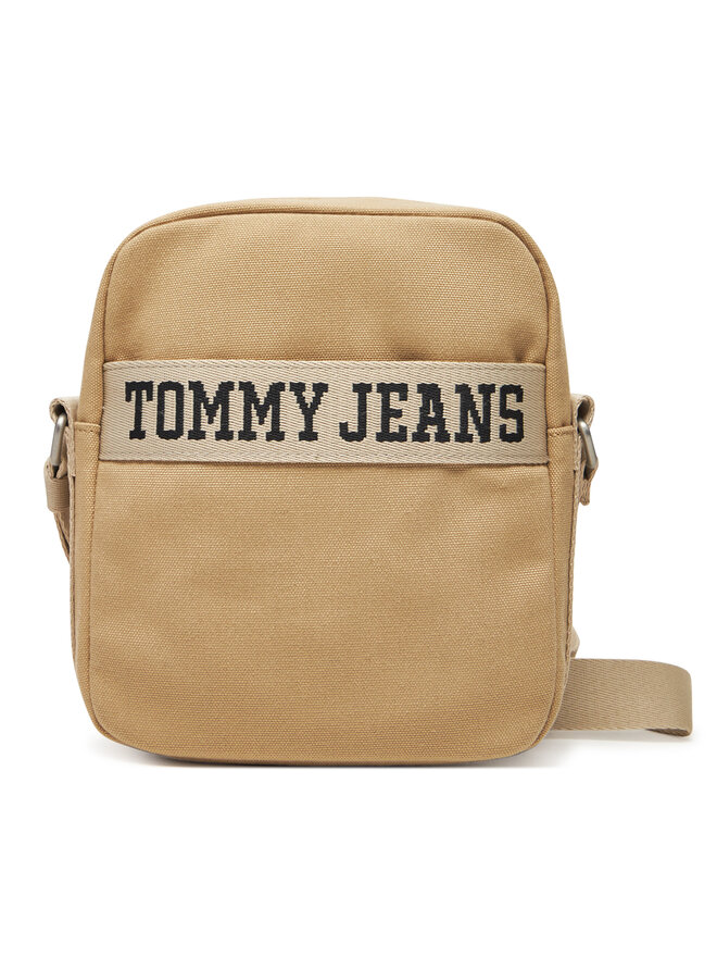 Tommy Jeans Válltáska Tommy Jeans Retro Cool Reporter AM0AM13277 Bézs
