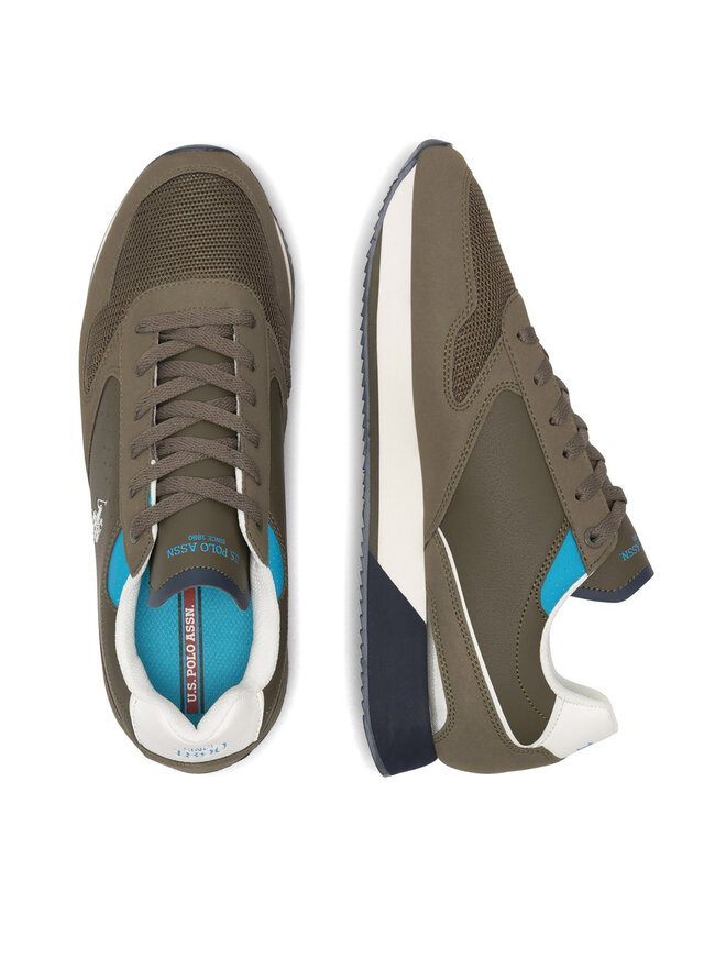 U.S. Polo Assn. Sneakersy U.S. Polo Assn. NOBIL003G Khaki