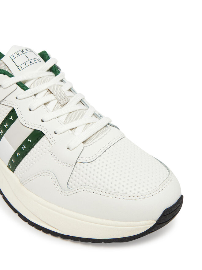 Tommy Jeans Snīkeri Tommy Jeans Retrocasual Runner EM0EM01528 Balts