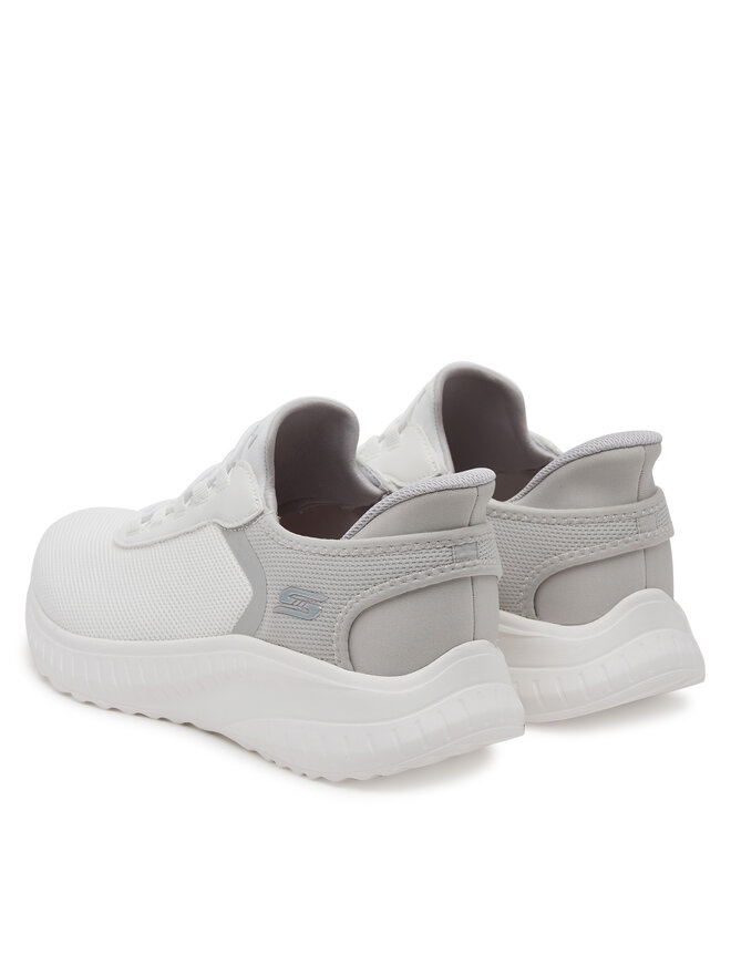Skechers Snīkeri Skechers Bobs Squad Chaos-Tough Walk 118303/OFWT Balts