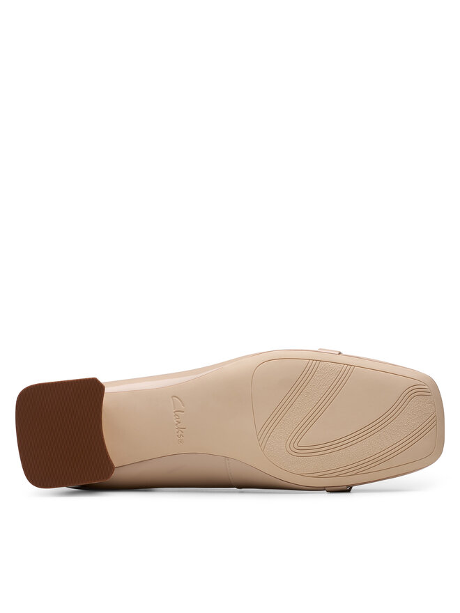 Clarks Туфлі Clarks Nyta45 Court 26181319 Бежевий