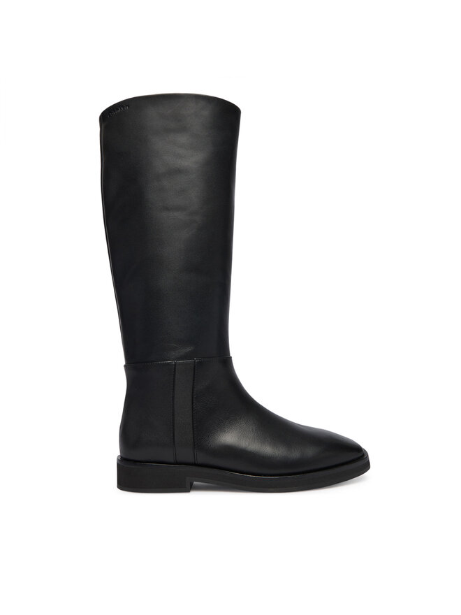 Calvin Klein Ботуши Calvin Klein Formal Utk Boot Lth HW0HW02599 Черен
