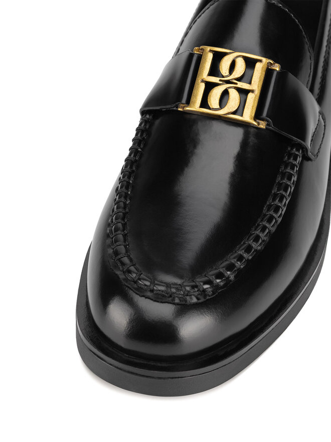 Badura Mokasyny Badura ABIR-FW257 Czarny