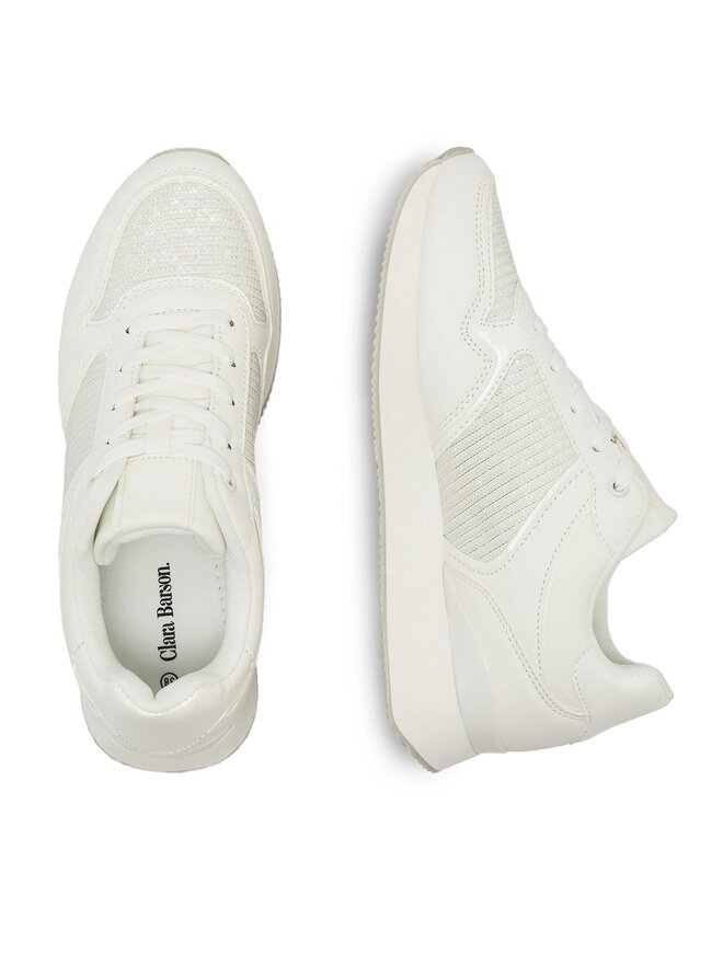 Clara Barson Sneakersy Clara Barson WAG1390001A Écru