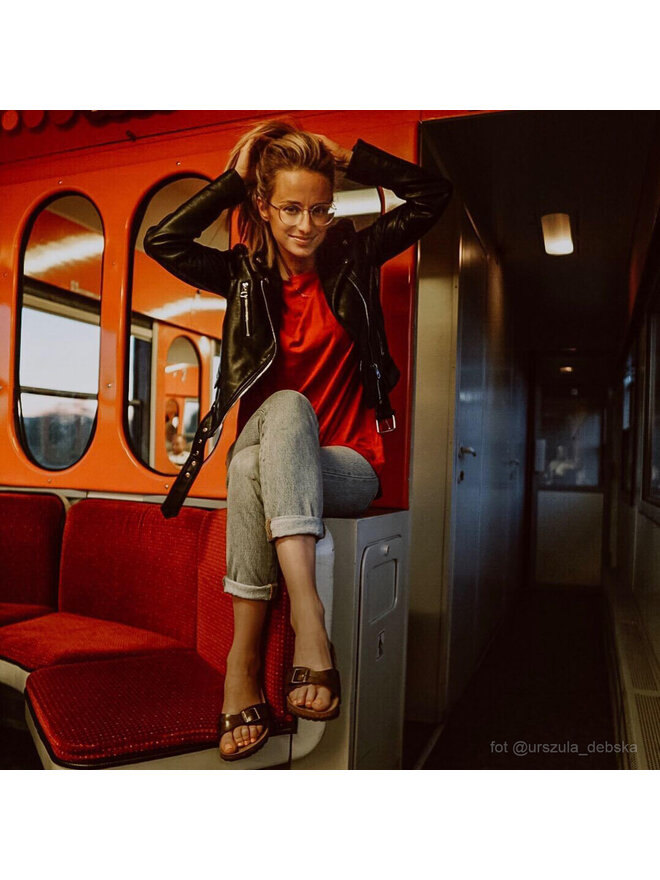 Birkenstock Шльопанці Birkenstock Madrid Big Buckle 1006525 Коричневий