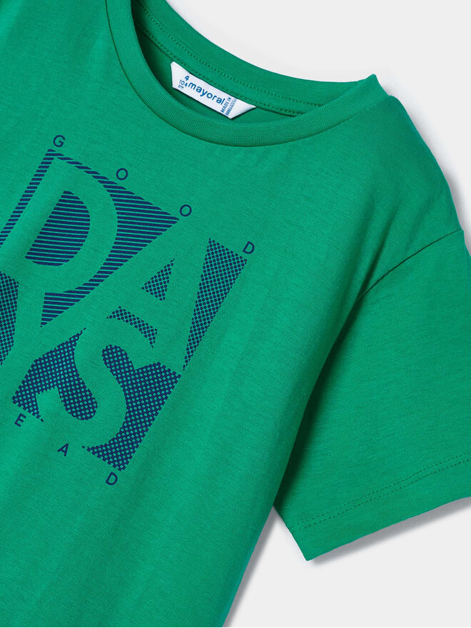 Mayoral Mayoral Camiseta 170 Verde Regular Fit